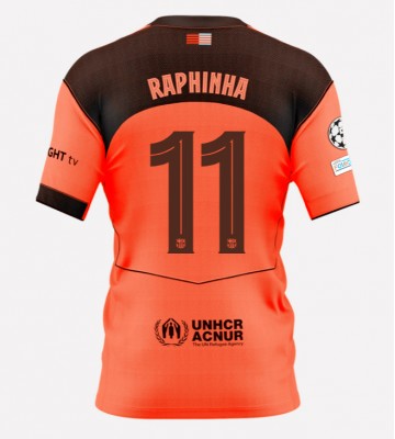 Barcelona Raphinha Belloli #11 Tredjetrøje 2025-26 Kortærmet